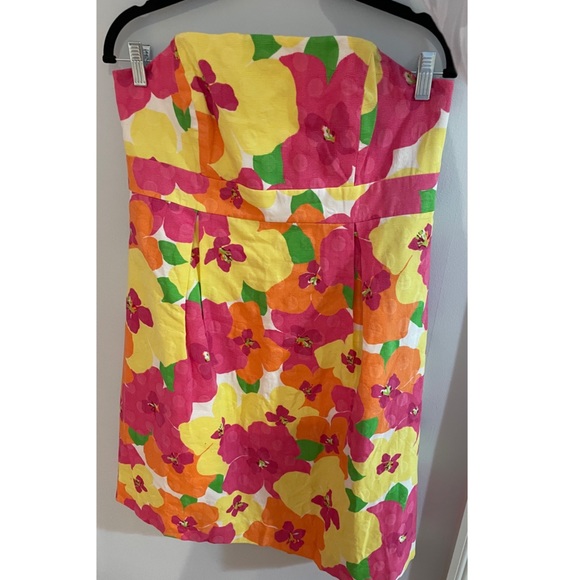 EUC Strapless Lilly Pulitzer Dress